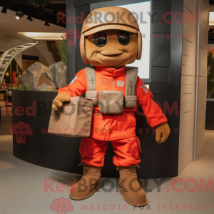 Rust Soldier Maskottchen...