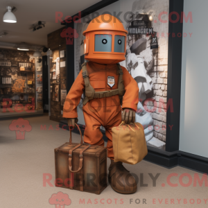 Rust Soldier Maskottchen...