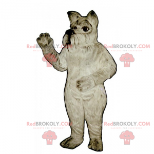 Mascotte del cane - Yorkshire - Redbrokoly.com
