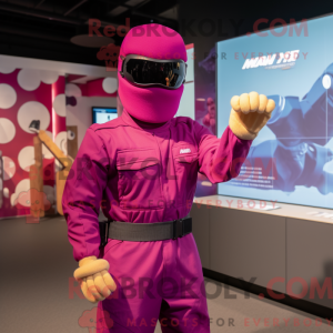 Magenta Gi Joe máscara de...