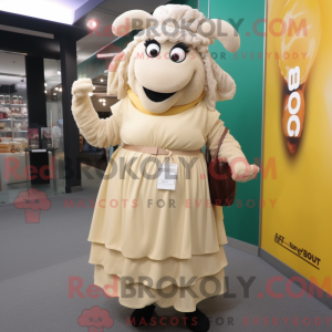 Disfraz de mascota de Beef...