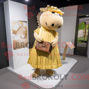 Costume mascotte de bœuf...