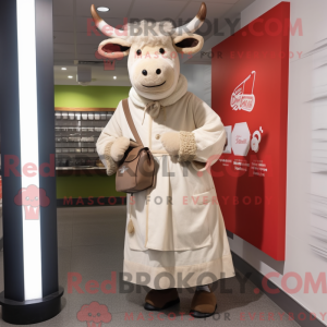 Costume mascotte de bœuf...