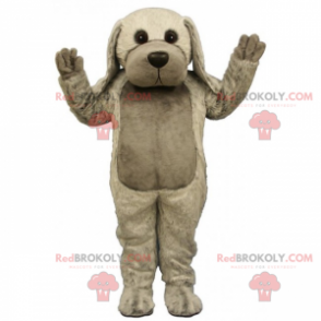 Hundemaskot med lange grå ører - Redbrokoly.com