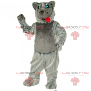Blåøyet hundemaskot - Redbrokoly.com