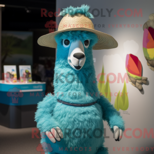Costume mascotte de lama...