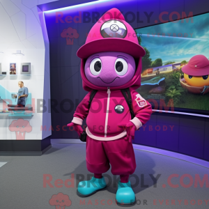 Magenta Pendant maskot...