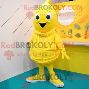 Lemon Yellow Cod maskot...