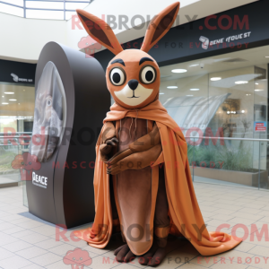 Rust Gazelle maskot kostume...