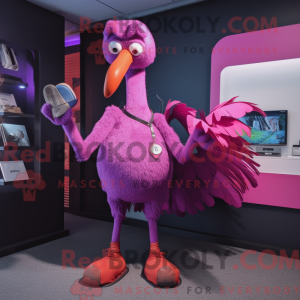 Disfraz de mascota Flamenco...