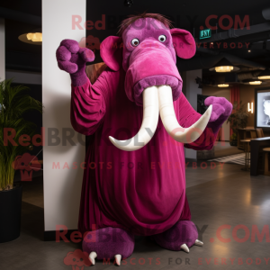 Disfraz de mascota Magenta...
