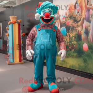 Disfraz de mascota payaso...
