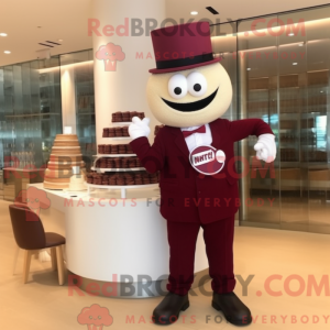 Maroon Wedding Cake...