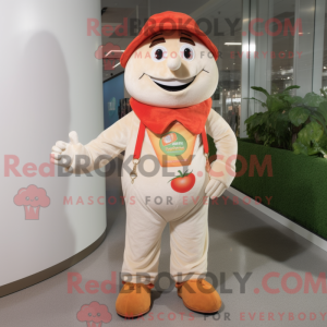 Cream Tomato maskot...