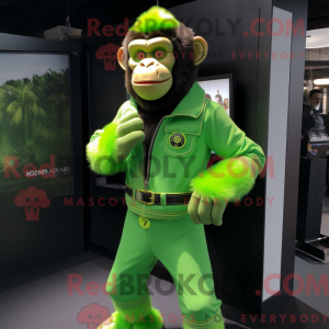 Lime Green Chimpansee...
