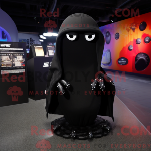 Black Squid-mascottekostuum...