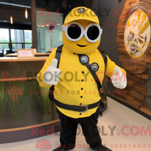 Maskottchenkostüm Yellow...