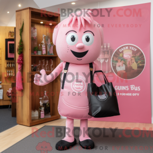 Pink Guinness mascot...