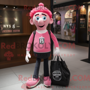 Pink Guinness maskot...