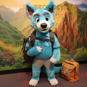 Costume mascotte de Dingo...