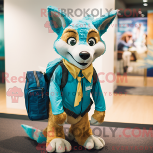 Costume mascotte de Dingo...