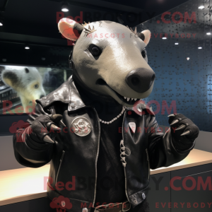 Tapir-maskotdraktfigur...