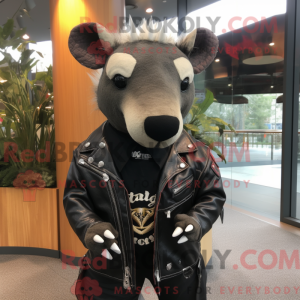 Tapir maskot kostume...