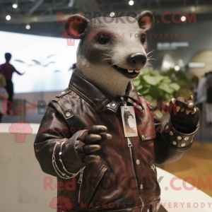 Tapir Maskottchen Kostüm...
