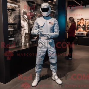 Silver Gi Joe mascot...