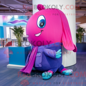 Costume mascotte de baleine...