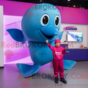 Costume mascotte de baleine...