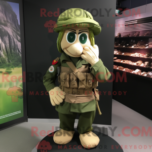 Costume mascotte de béret...