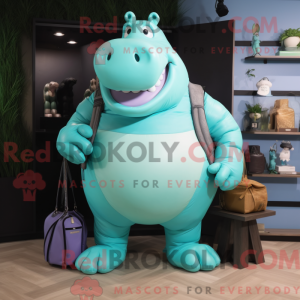 Cyan Hippopotamus...
