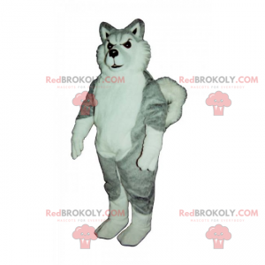 Mascota del perro lobo - Redbrokoly.com