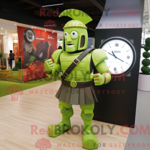 Limegrønn Spartan Soldier...