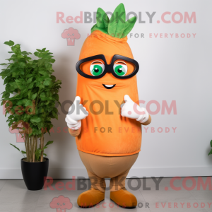 Postava maskota Tan Carrot...