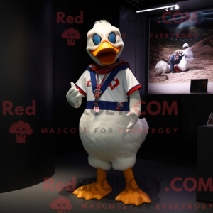Figura de máscara de pato...