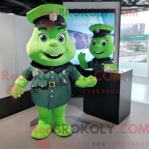 Groene politieagent...