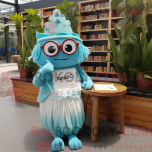 Disfraz de mascota Cyan...
