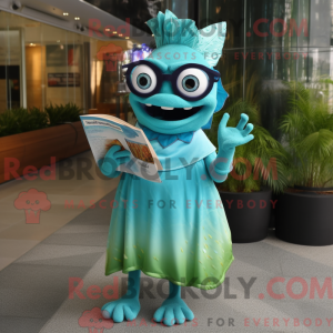 Disfraz de mascota Cyan...
