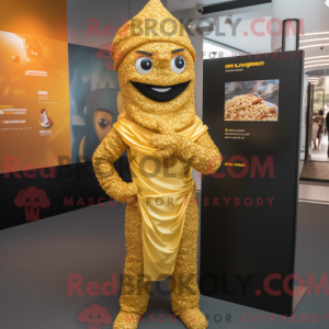 Guld Biryani maskot kostume...