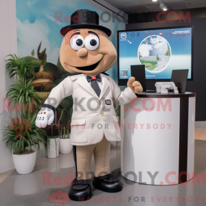 Tan Doctor mascottekostuum...