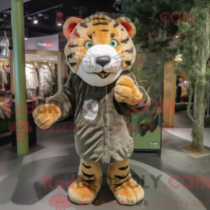 Costume mascotte de Tigre...