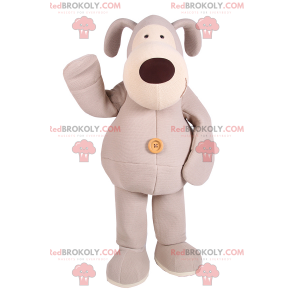 Cobertor cinza de mascote de cachorro - Redbrokoly.com