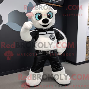 Disfraz de mascota de White...