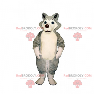 Kleines Husky-Maskottchen - Redbrokoly.com