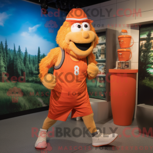 Orange Jambalaya mascot...