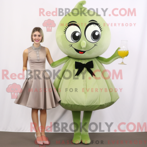 Olive Ice mascot costume...