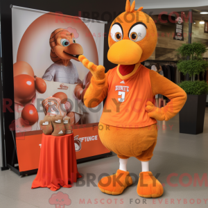 Postava maskota Orange...
