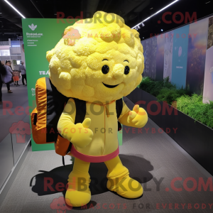 Yellow Cauliflower mascot...